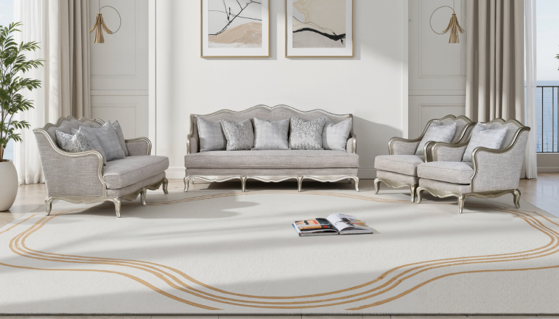 LIRA 7 Seater Fabric Sofa (3+2+1+1)
