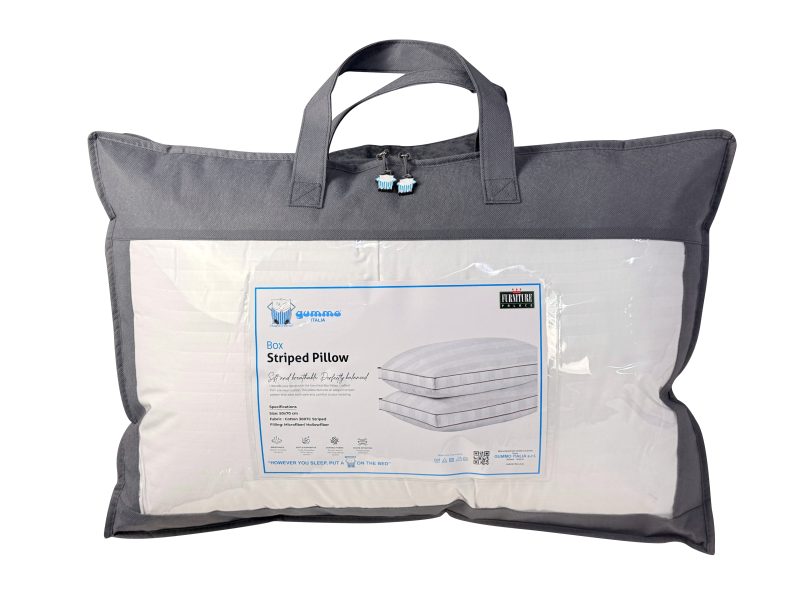 Box Striped Pillow