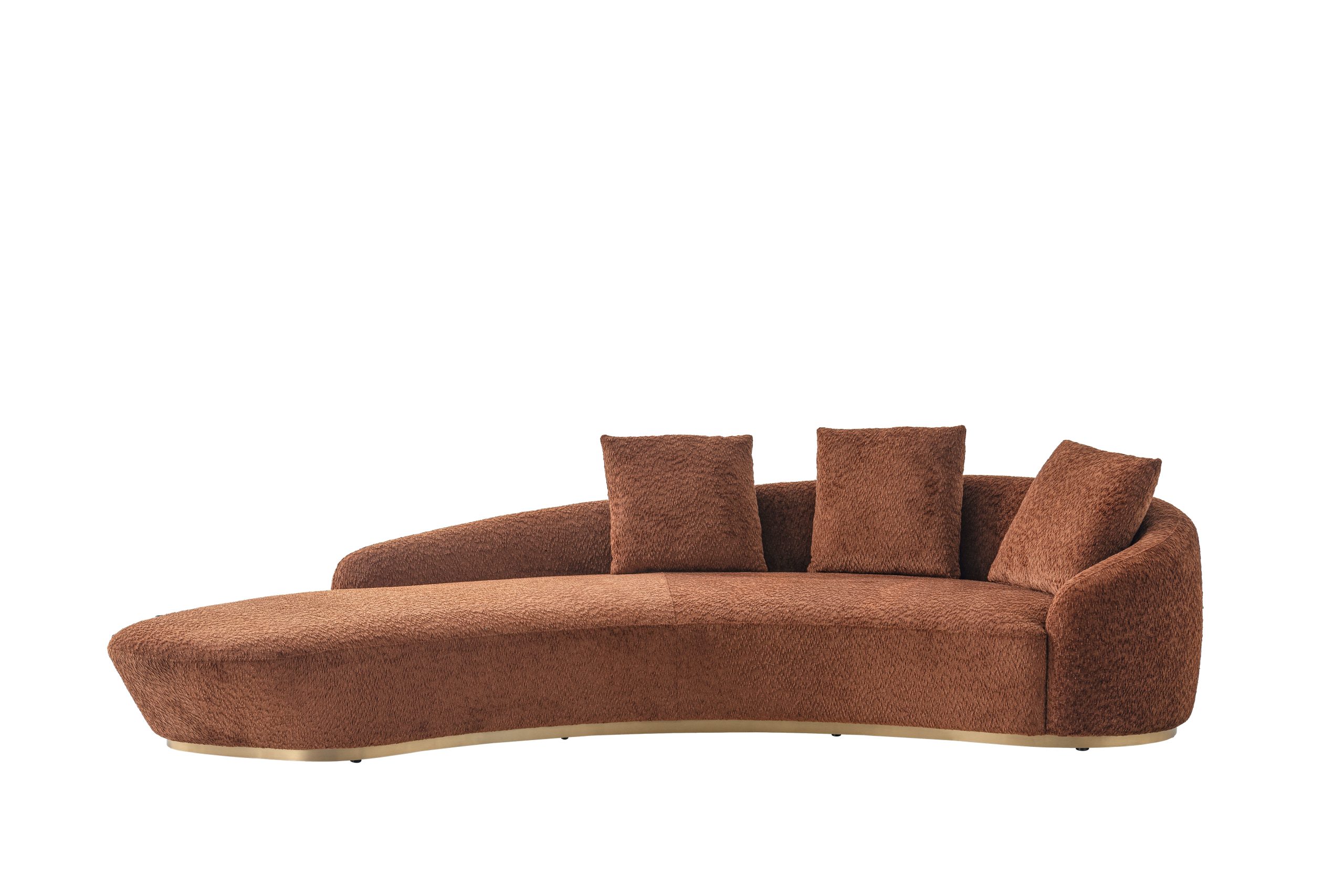 LA LUMIERE Corner Fabric Sofa + Ottoman 7 LA LUMIERE Corner Fabric Sofa + Ottoman - Image 7