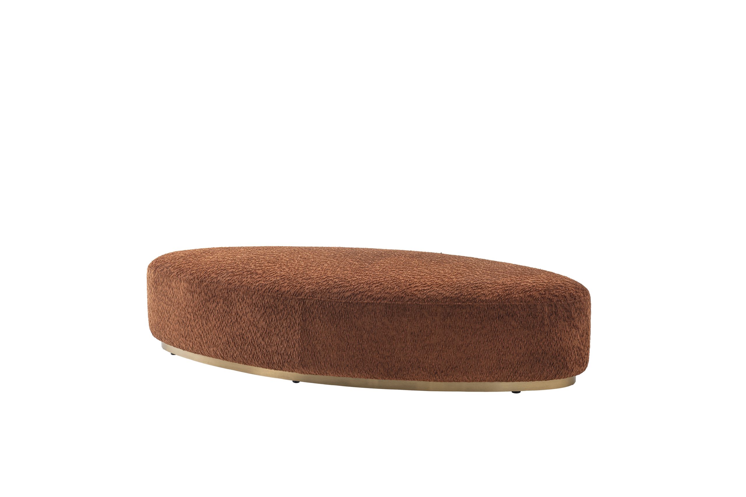 LA LUMIERE Corner Fabric Sofa + Ottoman 8 LA LUMIERE Corner Fabric Sofa + Ottoman - Image 8