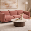 LIYASI 3 Seater Fabric Sofa