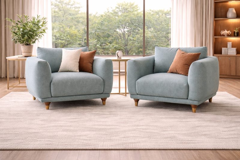 LIYASI Fabric Arm Chair