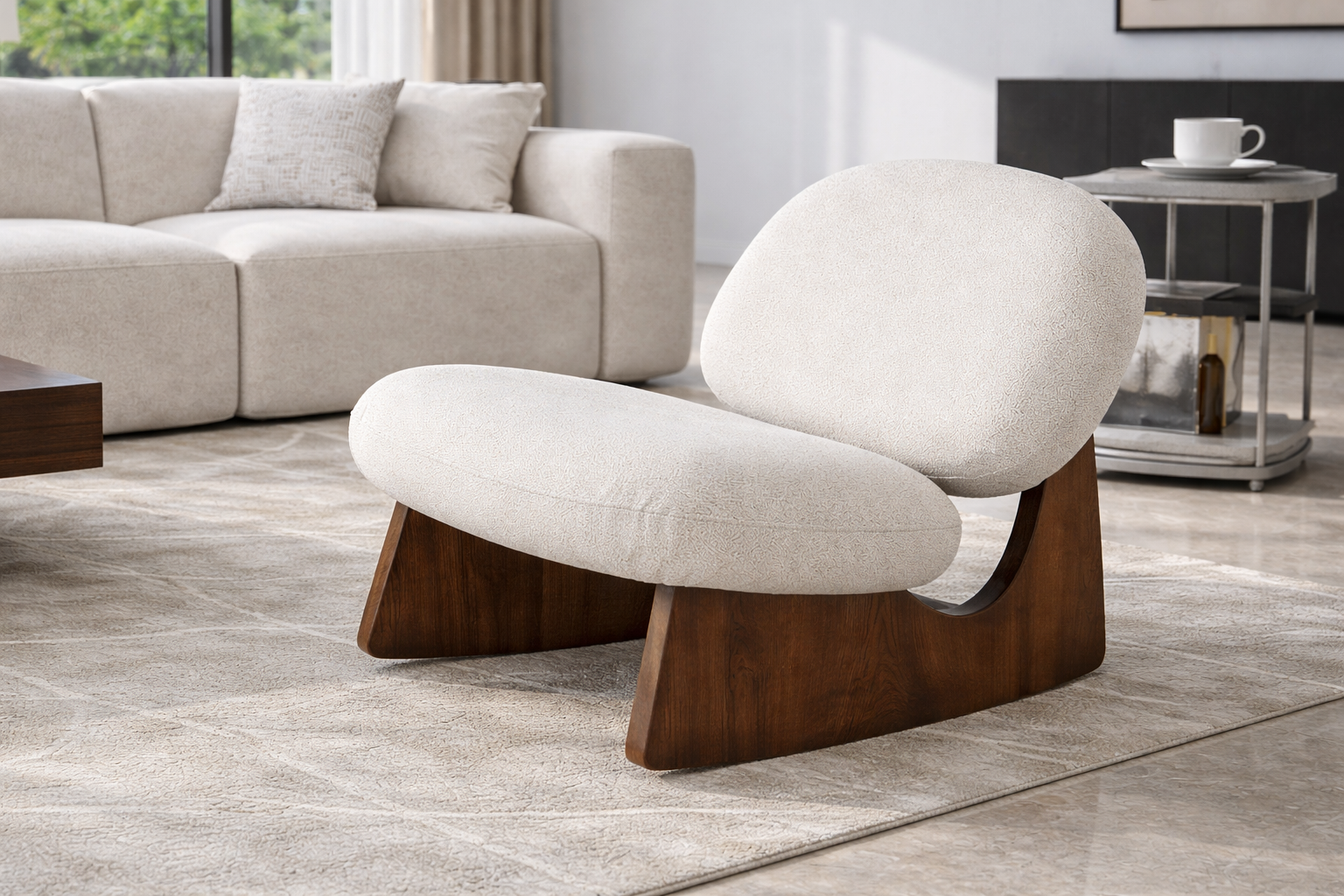 PEBBLE 9 Seater Fabric Sofa (4+3+1+1) 8 PEBBLE 9 Seater Fabric Sofa (4+3+1+1) - Image 8