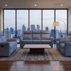 CLOUDY 7 Seater Fabric Recliner Sofa (3+2+1+1)