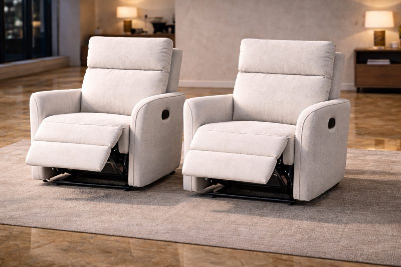 SINGLE FABRIC RECLINERS