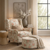 Rossalia Accent Chair Bloom Ottoman 1