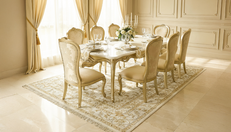 VALENSIA 8 Seater Dining Set