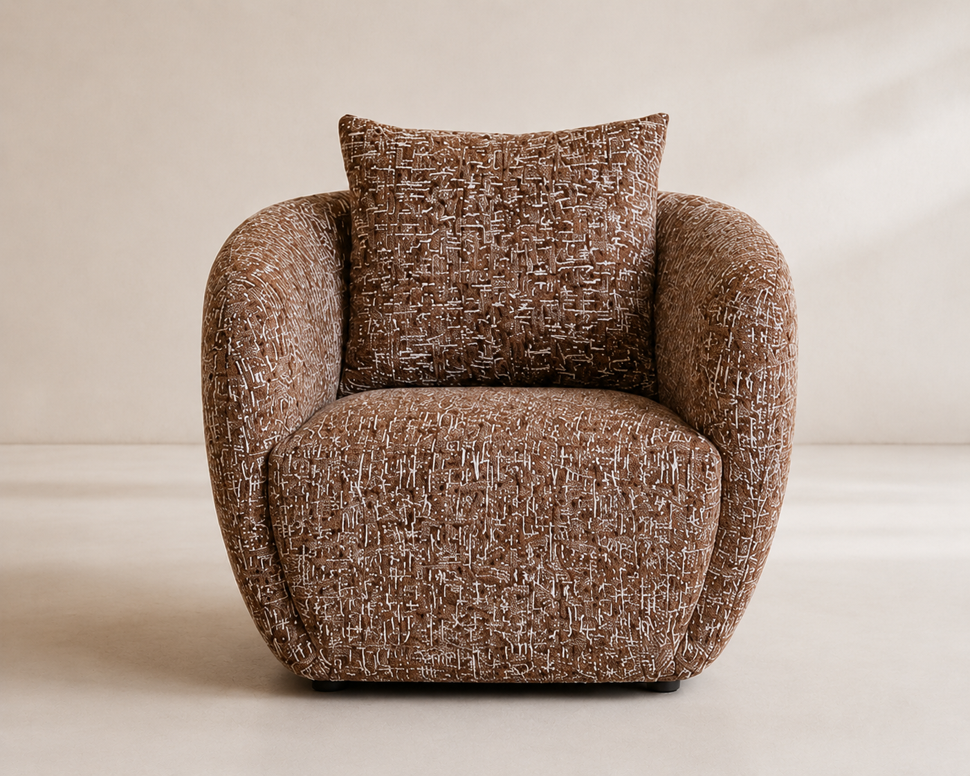 CARLO Sectional Fabric Corner Sofa + Accent Chair - Image 5