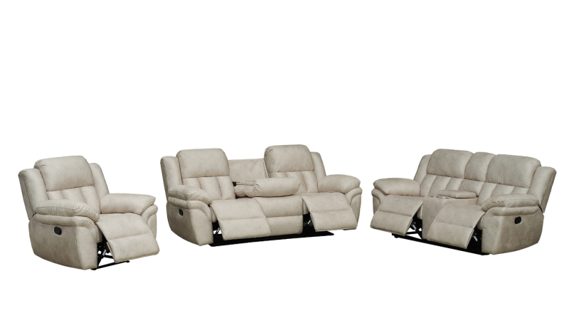 Cinder Recliner Sofa Set 4