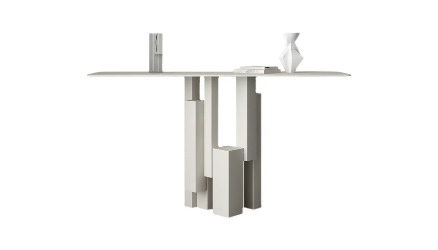 Linea Console Table Off white