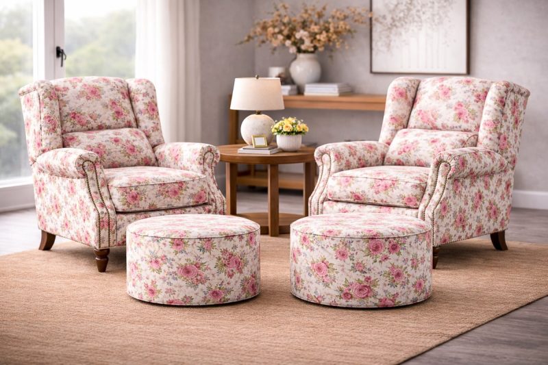 Rosalia Floral Non push back 5