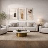 SANFORD 6 Seater Fabric Sofa (3+2+1)
