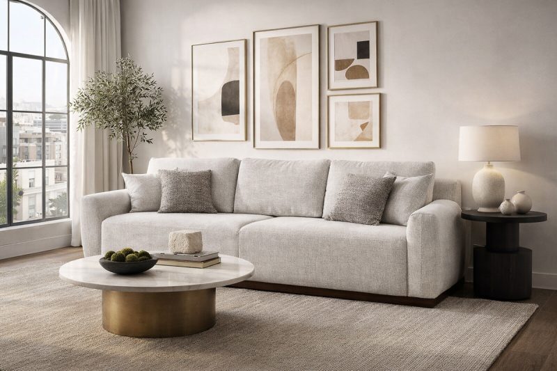 SANFORD 6 SEATER SOFA 15