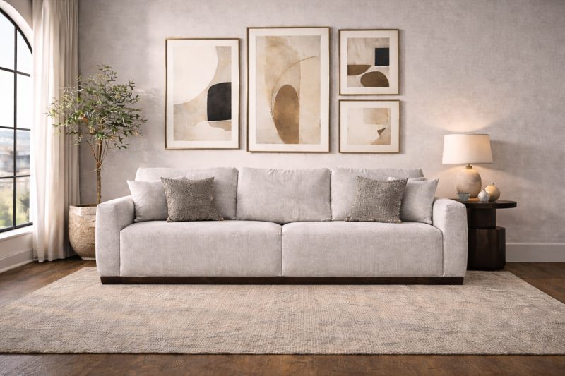 SANFORD 6 SEATER SOFA 5