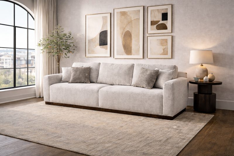 SANFORD 6 SEATER SOFA 8
