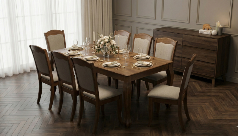 LOTUM 8 Seater Dining Set