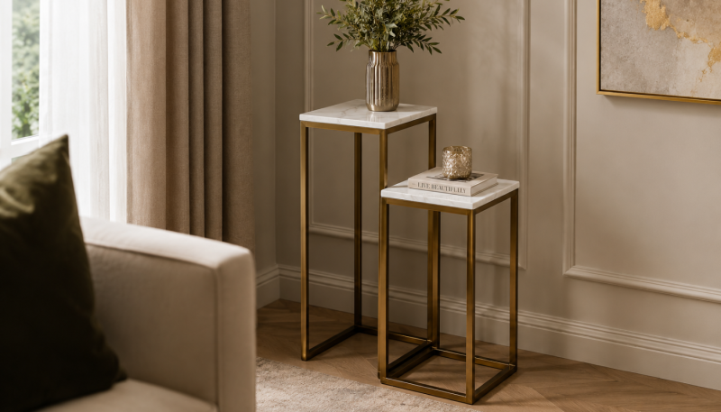 MARIN Set of 2 Pedestal