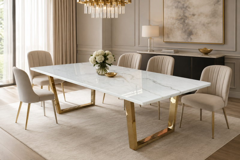 NICOLA 8 Seater Dining Table