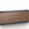 CANCUN-PM04-S0220- 2M Low Level File Cabinet Brown Walnut
