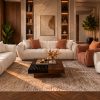 TURBAN 9 Seater Fabric Sofa (4+3+1+1)