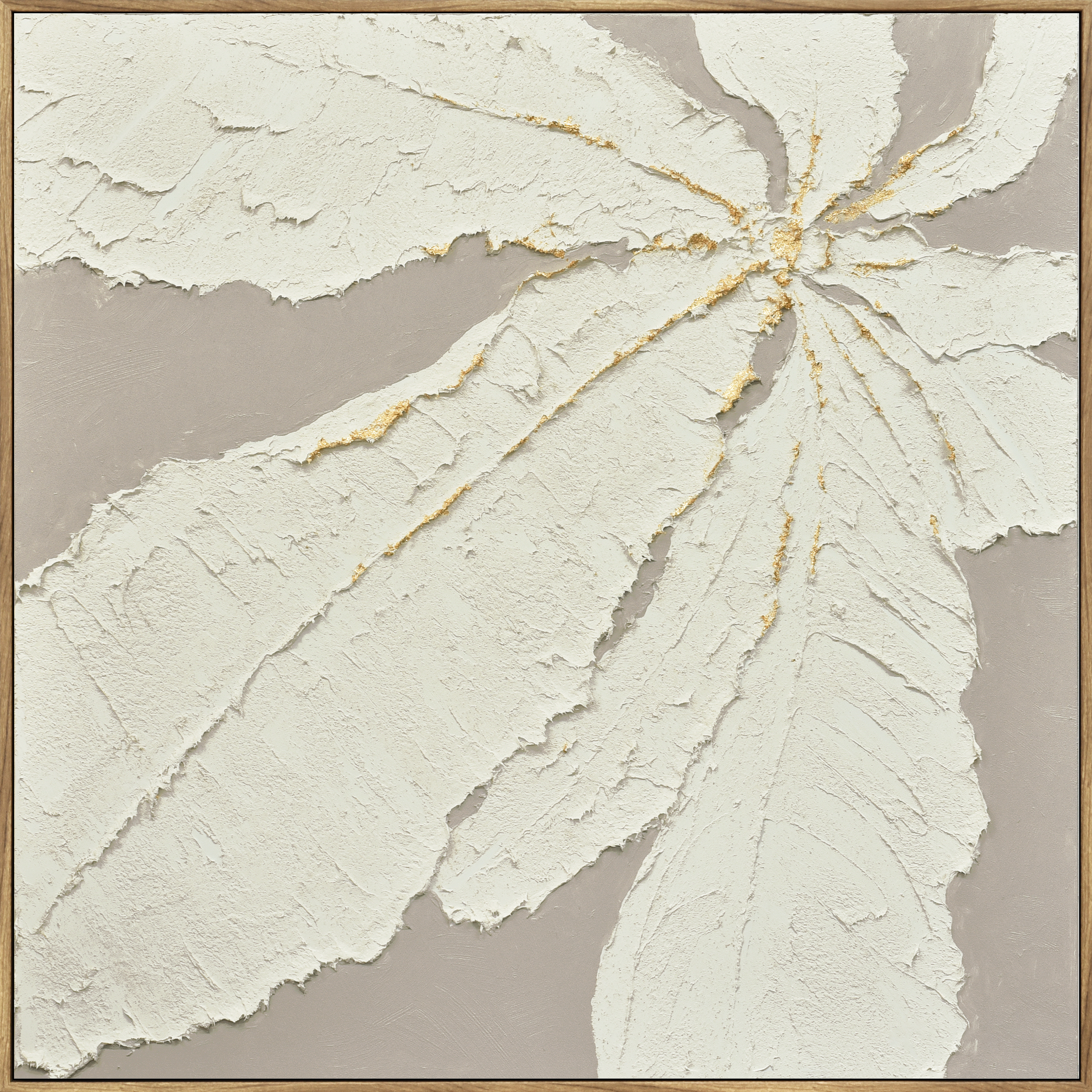 Frame art 100% hand painted with thick texture-15460D