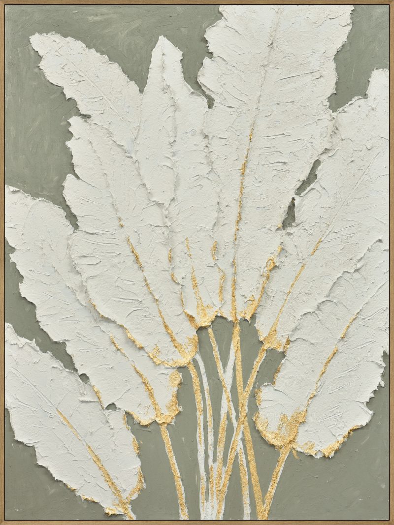 Frame art 100% hand painted with thick texture-15461D