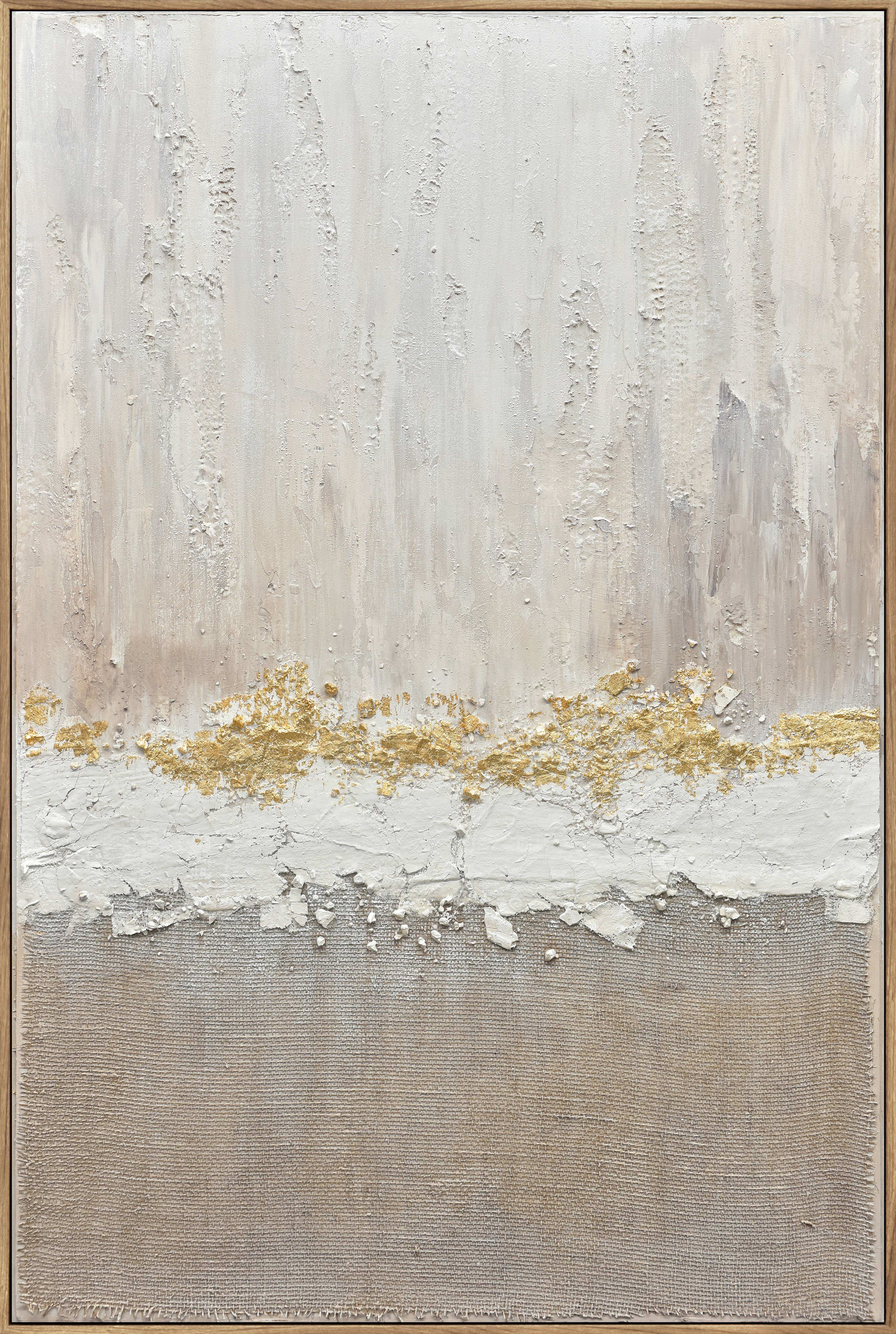 Frame art 100% hand painted with thick texture - 15599D