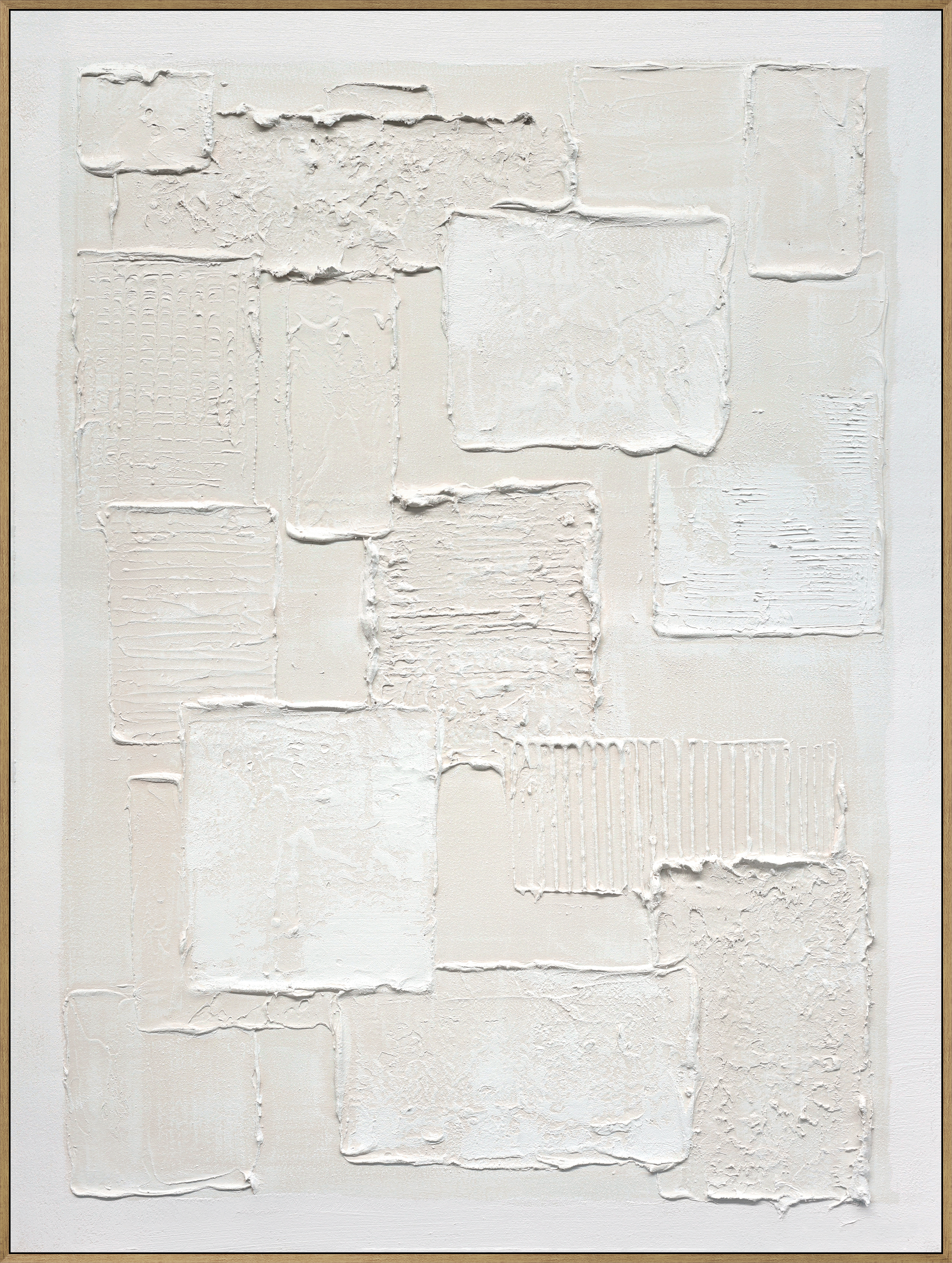 Frame art 100% hand painted with thick texture-15743D
