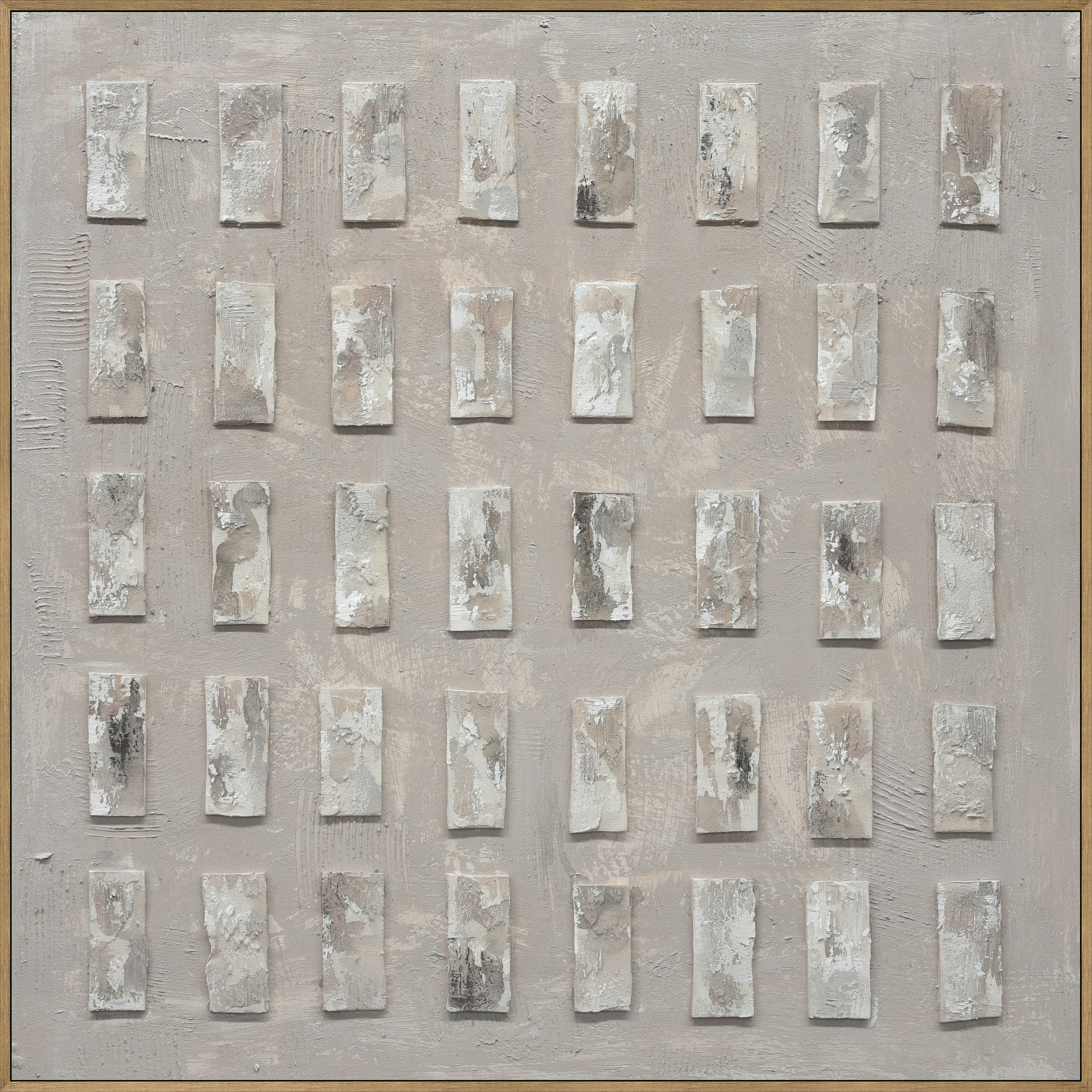Frame art 100% hand painted with thick texture - 15747D