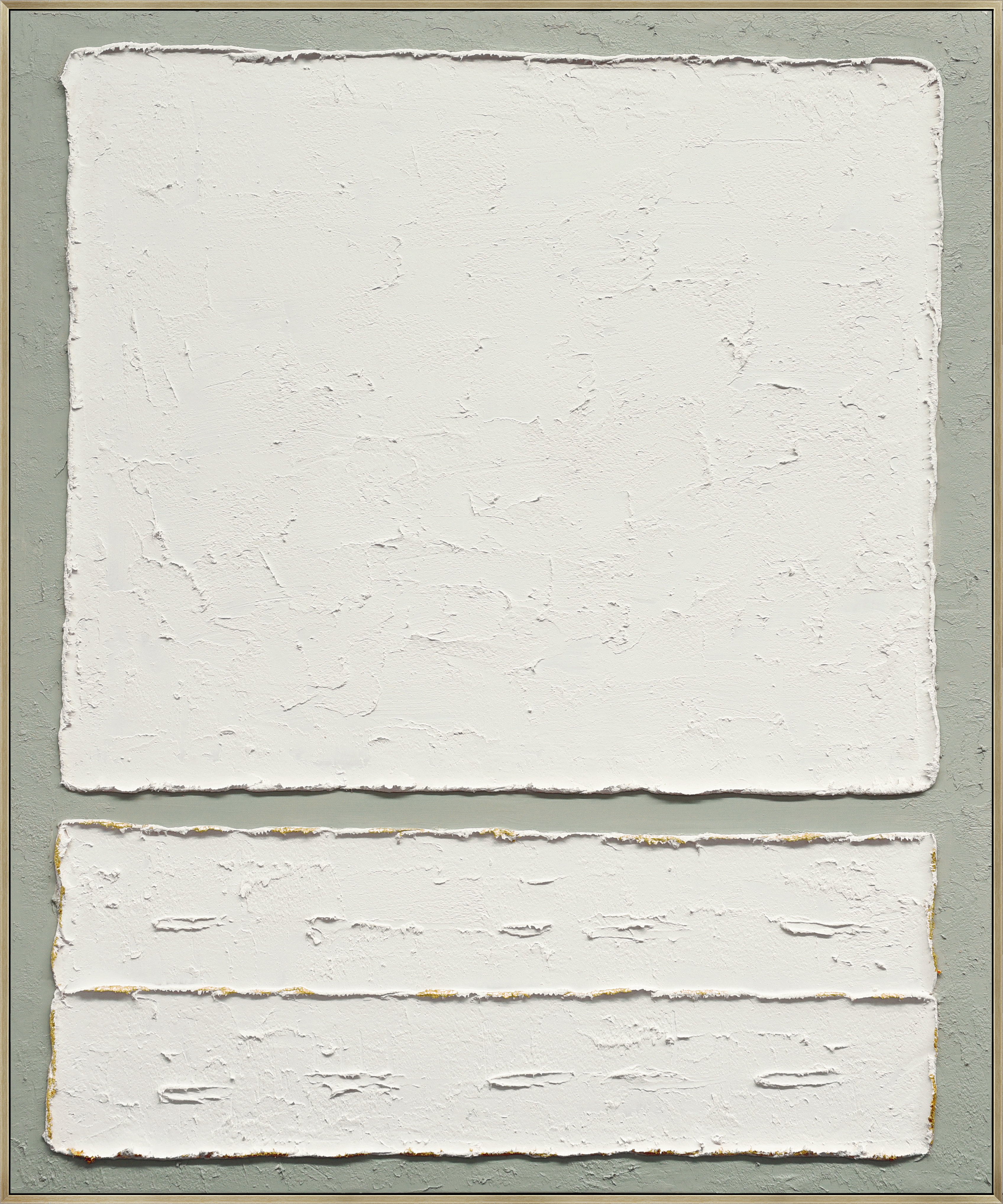 Frame art 100% hand painted with thick texture - 15924JD