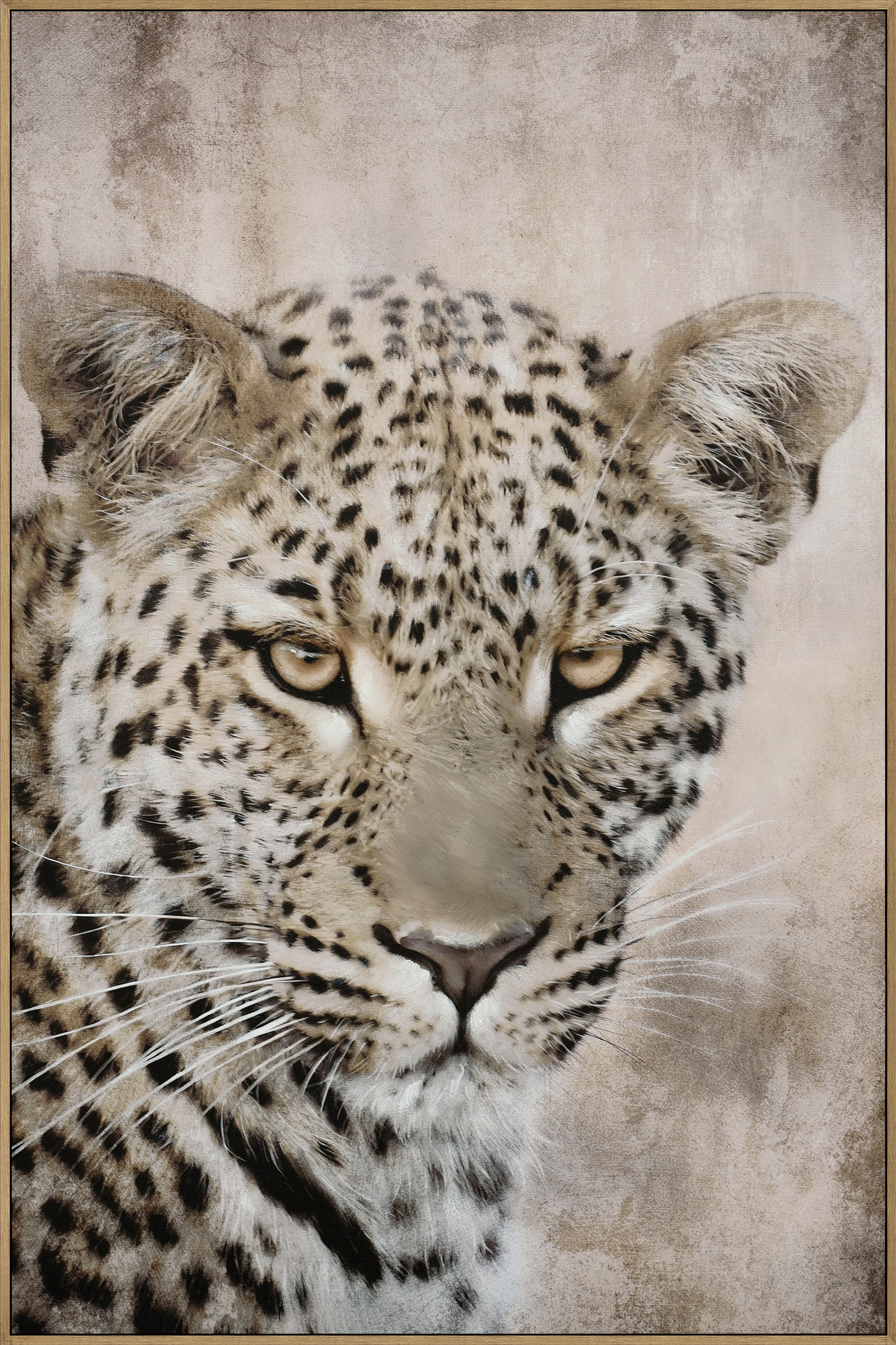 Frame art 100% hand painted with thick texture - 23757ND