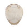 HOME DECOR - B0042-LTAM- Amber Glass Vase