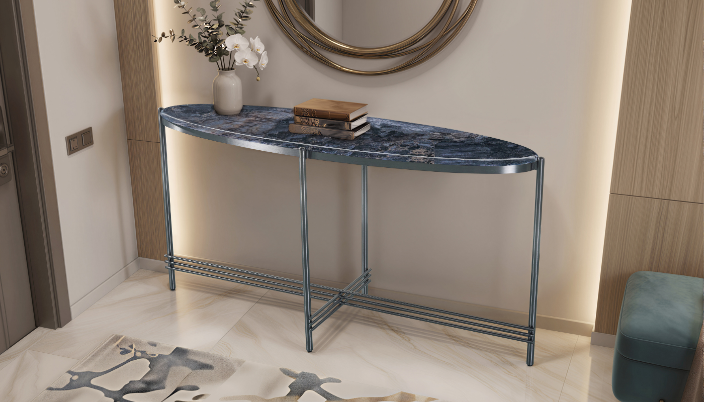 CLYO Marble top Console 1