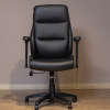 LUNA-BS71-35-Faux Leather Chair
