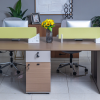 MONACO -MCKC01-2412-2.4M 4 WAY WORKSTATION