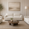 Merits Off White 7 seater sofa