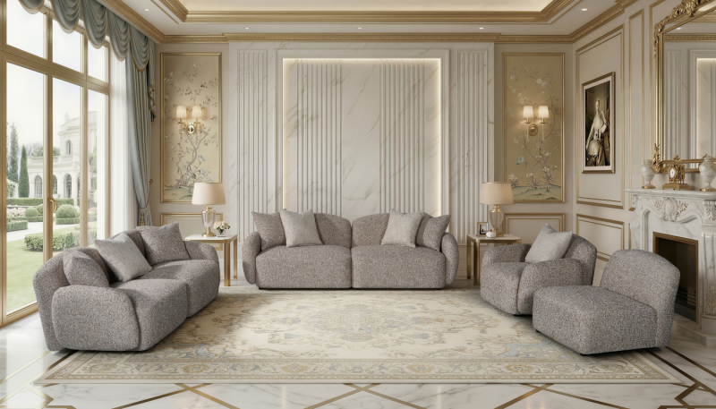 SANDRY Fabric Sofa