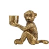 HOME DECOR -72435 - Monkey Taper Holder 8 72435