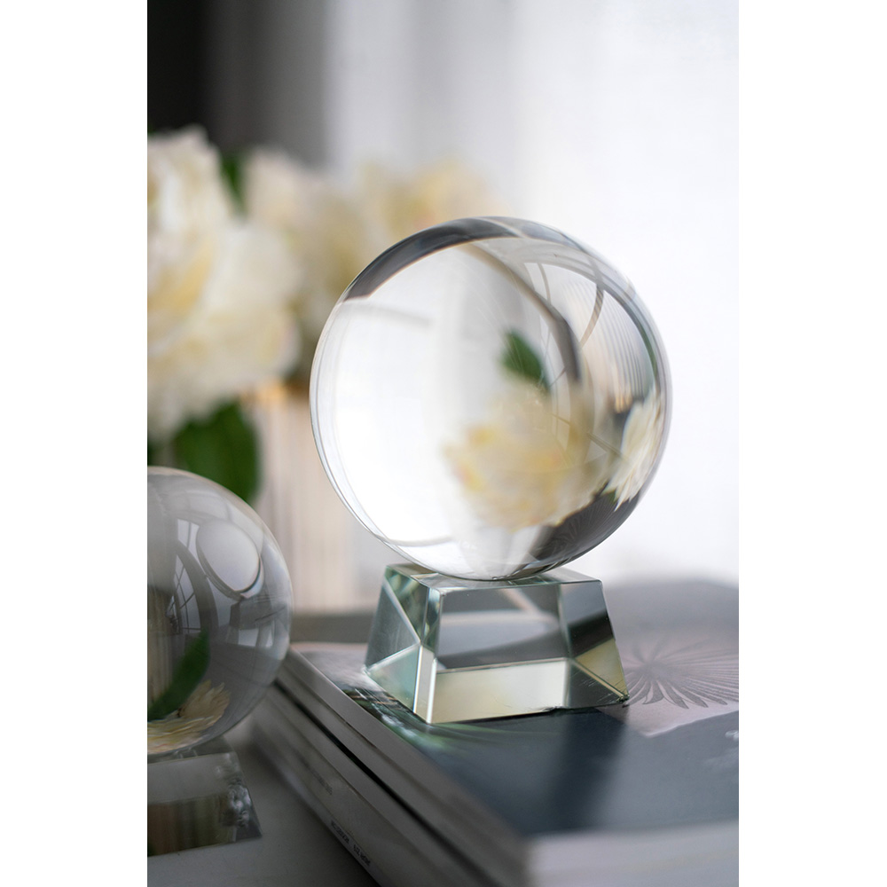 HOME DECOR-75576-Society Chic Glass Sphere
