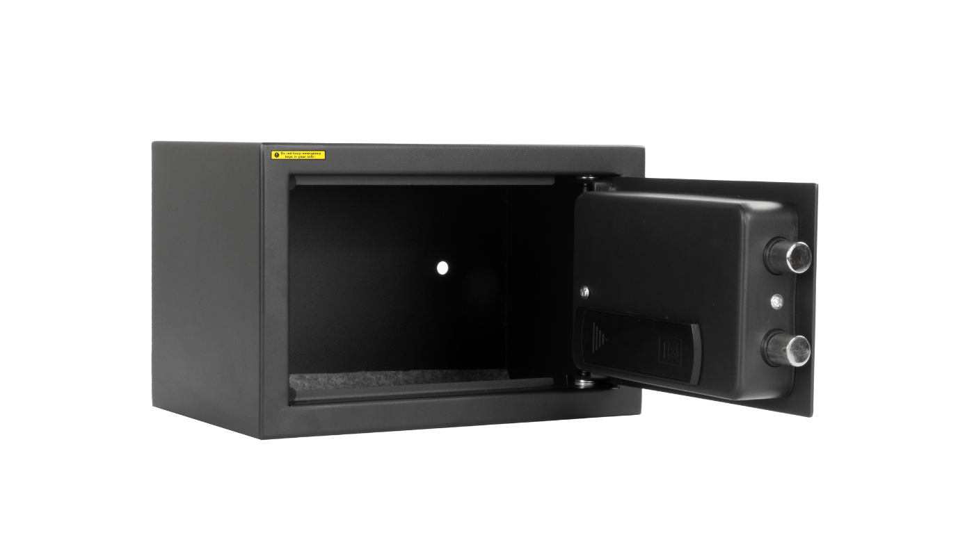 AMBERLYN -20FEC- Fingerprint safe 20x31x20Cm-Black - Image 4