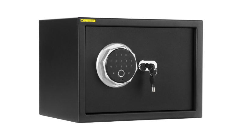 New Arrivals 6 AMBERLYN -25FEC- Fingerprint safe 25x35x25Cm-Black