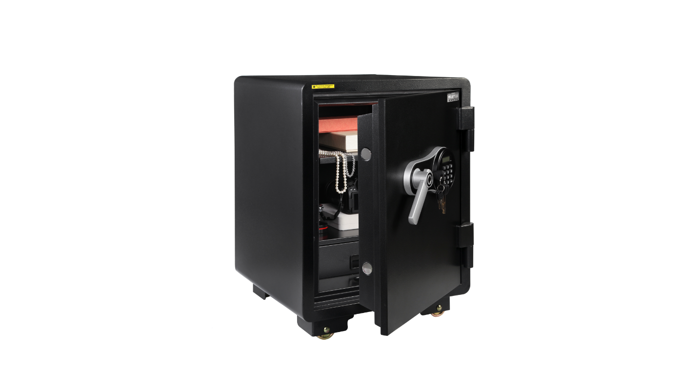 CESIRO-OW600EDP-Fireproof safe 60x48x47Cm-Black 2 CESIRO-OW600EDP-Fireproof safe 60x48x47Cm-Black - Image 2