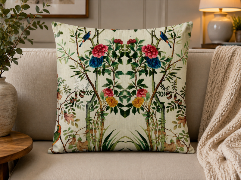 CUSHION - HS.C4545-Florette 45cm*45cm Pattern D Cushion