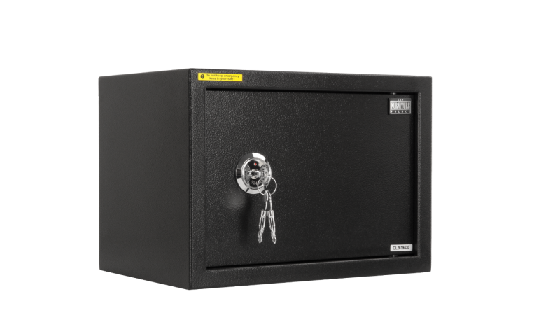 HEWSON - Mechanical safe 25x35x25Cm-Black