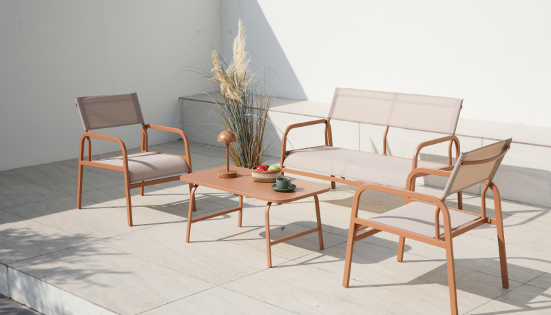 RITA 4 Seater Outdoor sofa (2+1+1) + Coffee Table