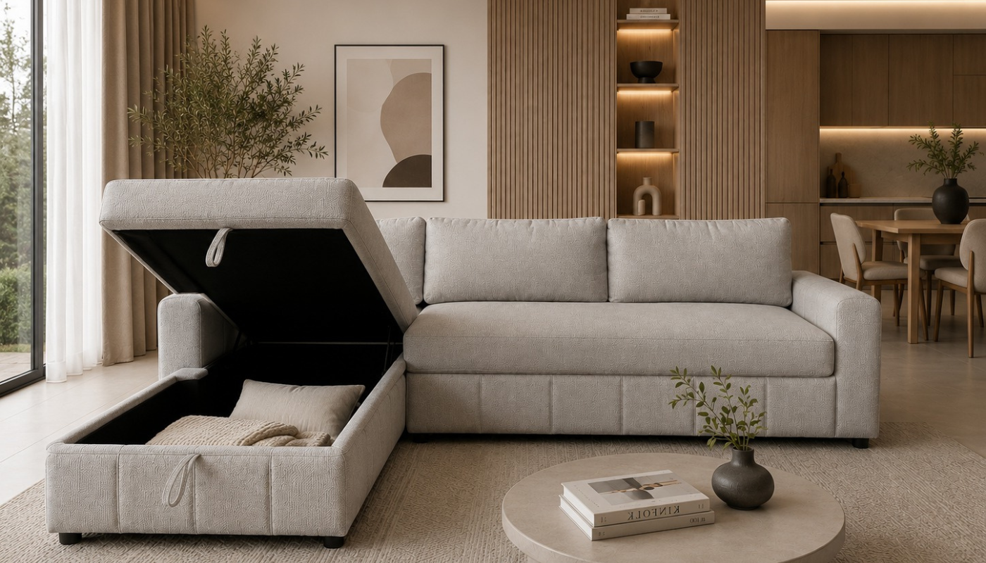 VANCRO Fabric Corner Sofa 2 VANCRO Fabric Corner Sofa - Image 2