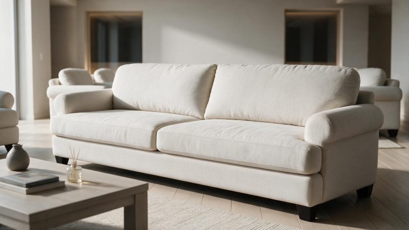 WELLA 7 Seater Fabric Sofa (3+2+1+1) 5 Wella 2