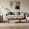 CLAYER 5 Seater Fabric Sofa (3+1+1)