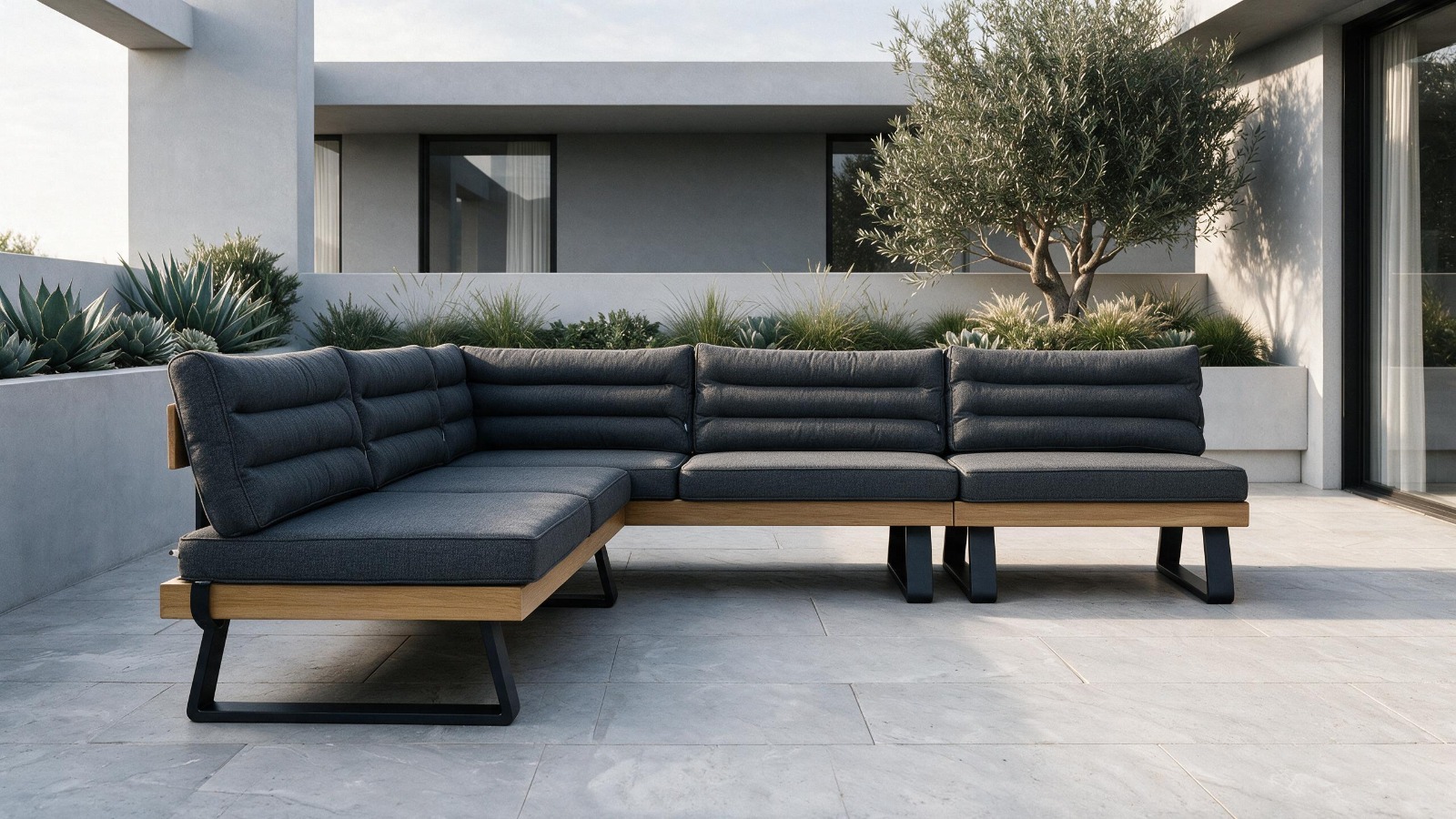 ASHEN Outdoor Corner Sofa 1 ASHEN Outdoor Corner Sofa
