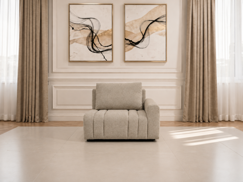 LINDEN Modular Sofa - Right Arm 1.5 Seater